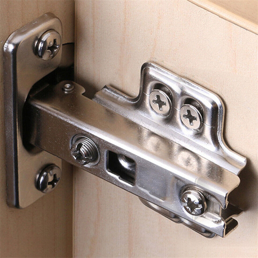 10PCS SOFT CLOSE 35mm KITCHEN CABINET CUPBOARD STANDARD DOOR HINGES NEW