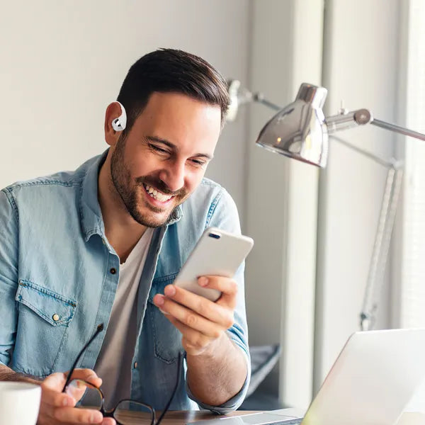 Wireless V5.4 Open Ear Earbuds With Earhook LED Display Charging Case IPX5 Waterproof 300Hrs Standby Time Touch Control Stereo Sport Headphones For Workout Running