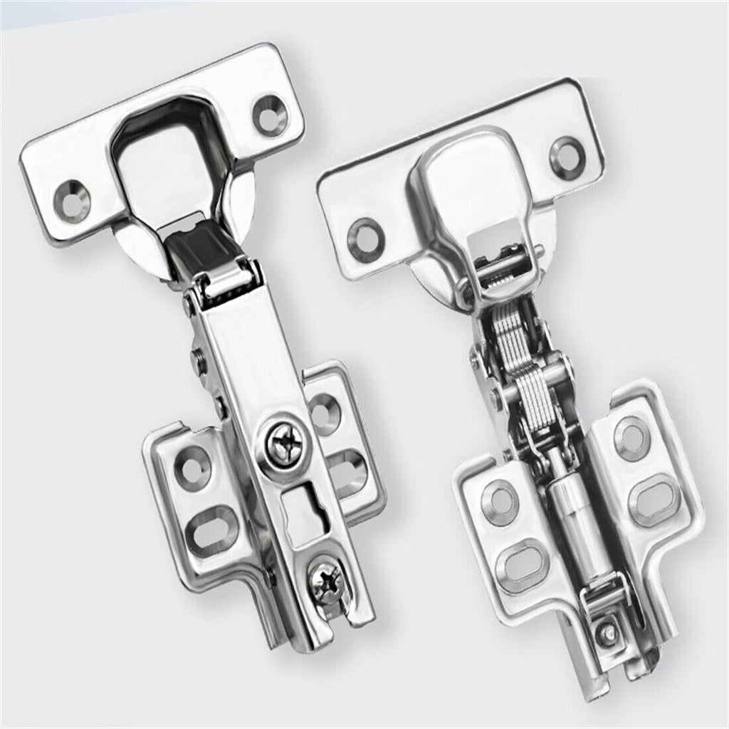 10PCS SOFT CLOSE 35mm KITCHEN CABINET CUPBOARD STANDARD DOOR HINGES NEW