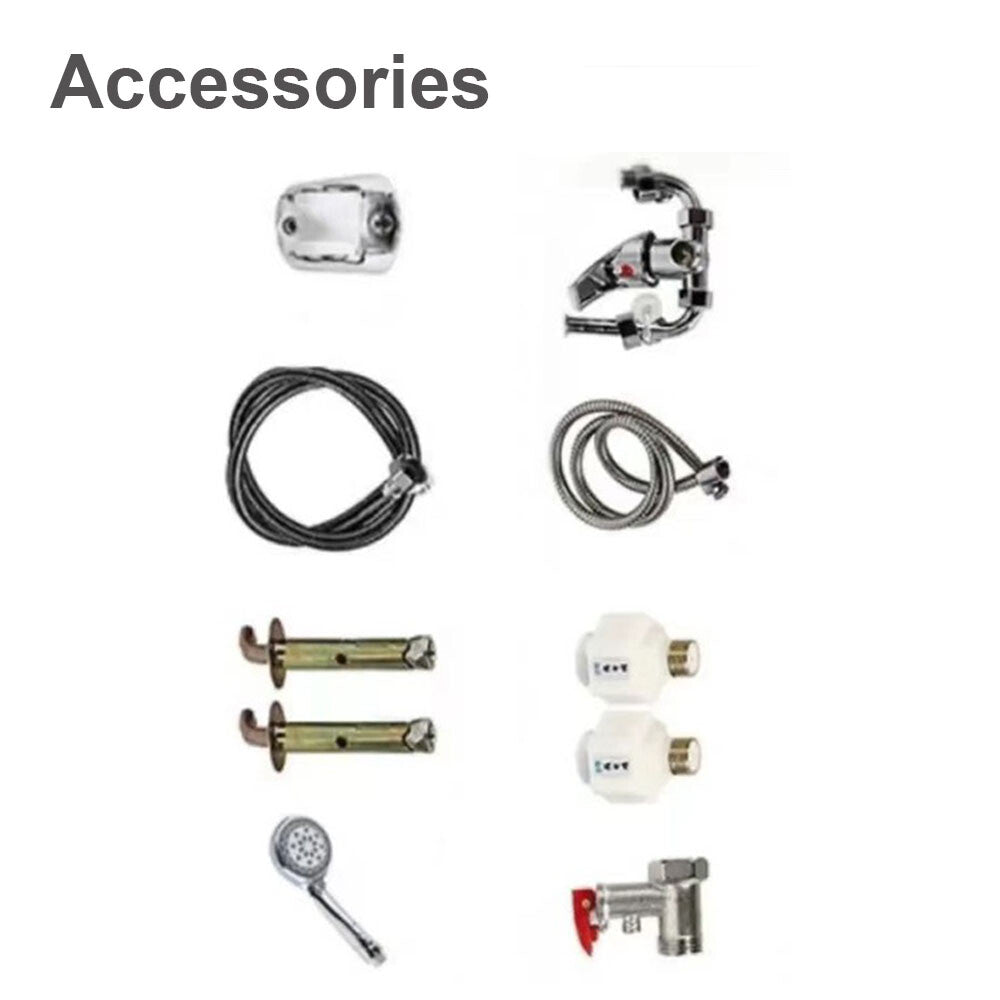 120L Electric Hot Water Heater Vertical Household Storage Tank Bathing UK