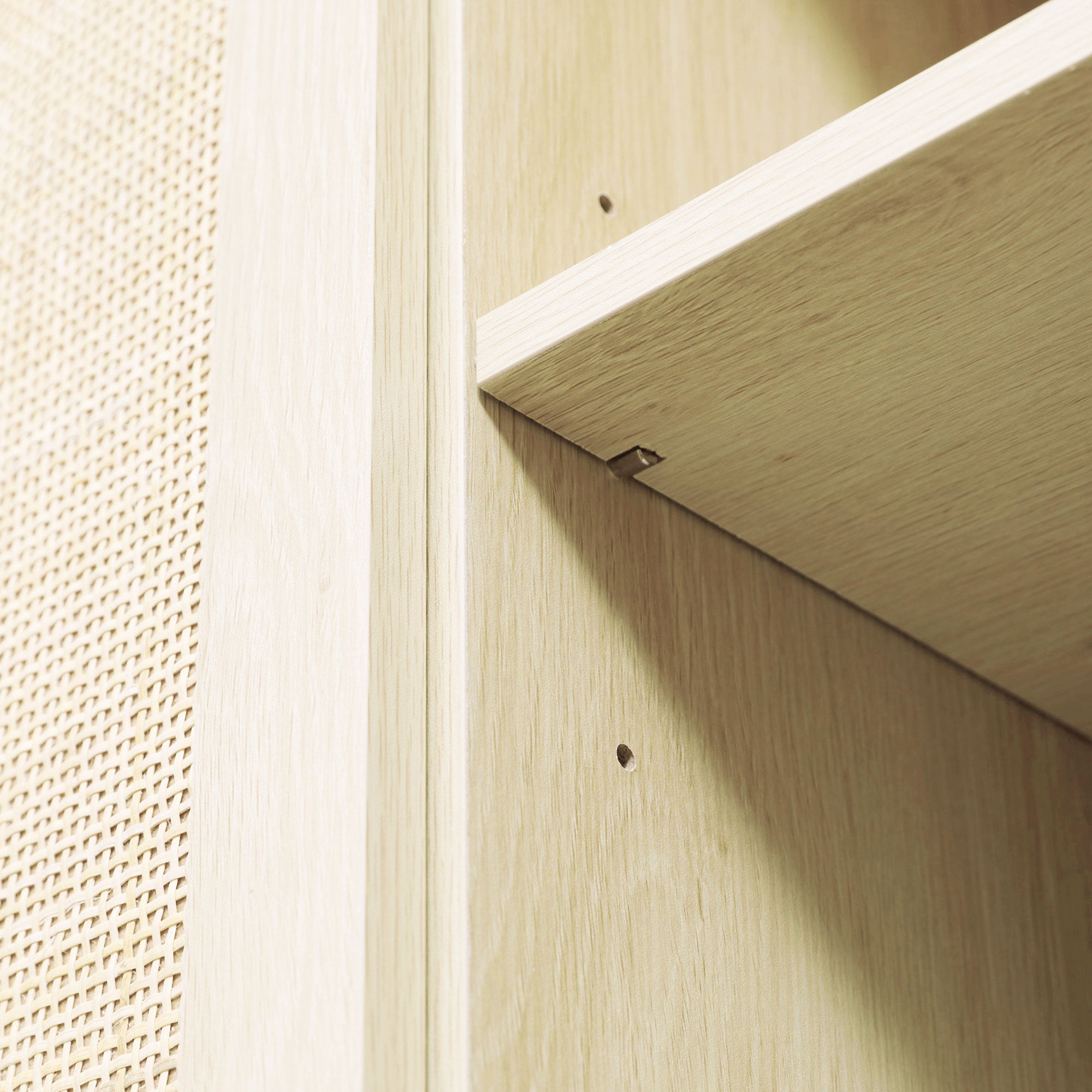 Boho Kitchen Cabinet